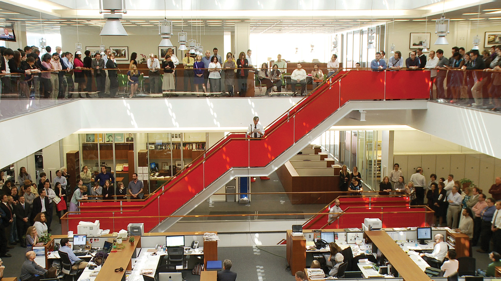 inside new york times building